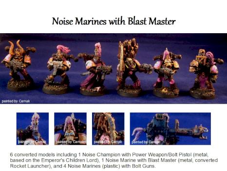 Noise Marines with Blast Master by Carnak