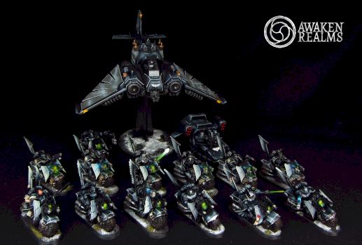 Dark Angels Ravenwing Army by Awaken Realms