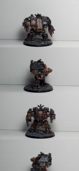 Space Marine Dreadnaught millennia old by Brother Charon