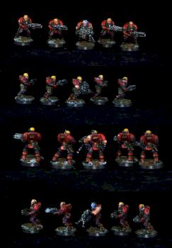 Space Marisnes Scouts Blood Angels by DrD