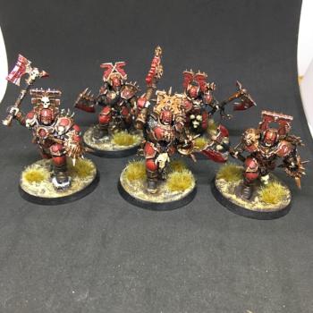 BLOOD WARRIORS BLADES OF KHORNE AOS by juanlurockerman