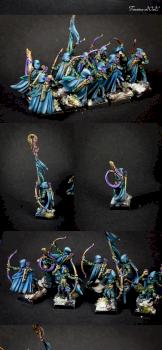 Wood Elves archers by Terecius