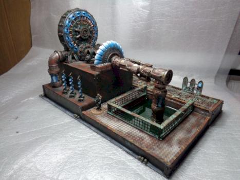 sector mechanicus haemotrope power station necromunda by thecat