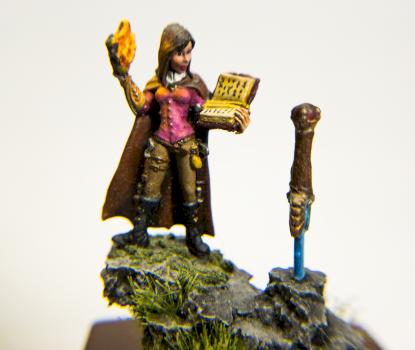 Female mage by tedkoob