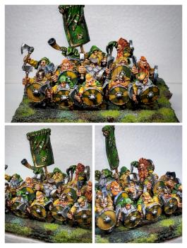 Dwarf Clansmen by Curunnir