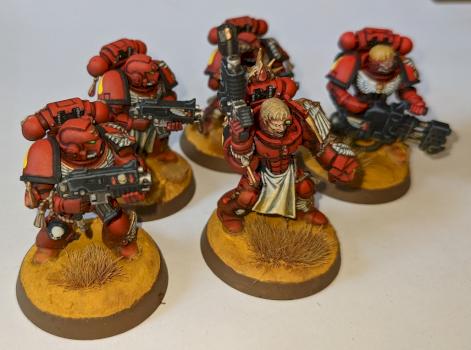 Blood Angels Combat Squad 1 by thegimboid364