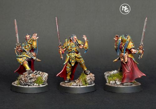 Prince Duvalle (the Crimcon Court warband) by slawek