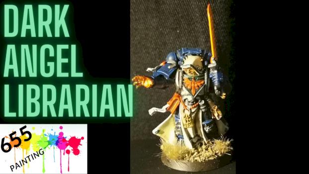 dark angel librarian by 655 painting
