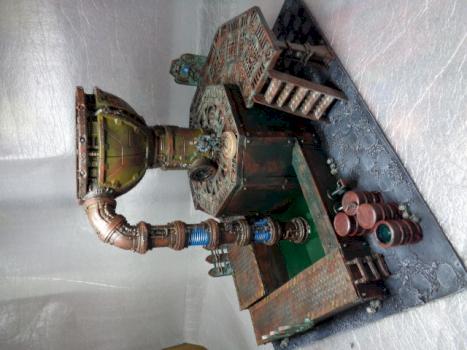 sector mechanicus alchomite stack chemical facility by thecat