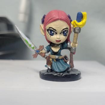 My first chibi by tardischick