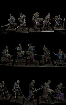 Limbo: Eternal War - Basic skeleton unit by Zorrofuego