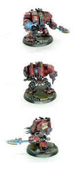 Bloodangels librarian on dreadnought by Zorrofuego