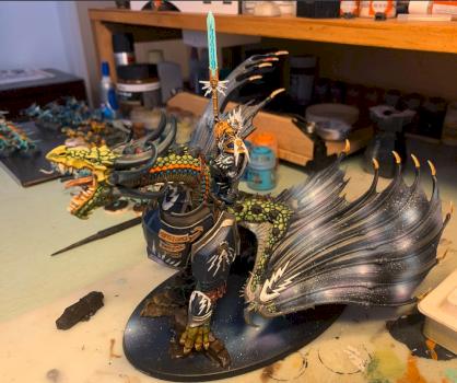 Work in progress after a year of no painting by Nighbreeze