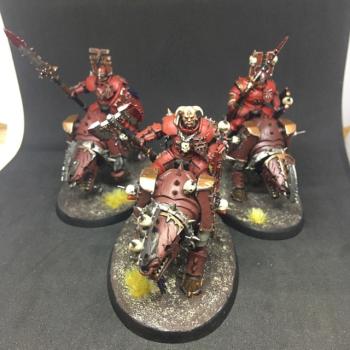 MIGHTY SKULLCRUSER BLADES OF KHORNE AOS by juanlurockerman