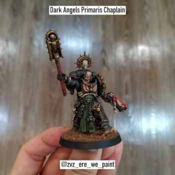 Dark Angels Primaris Chaplain by vietzung