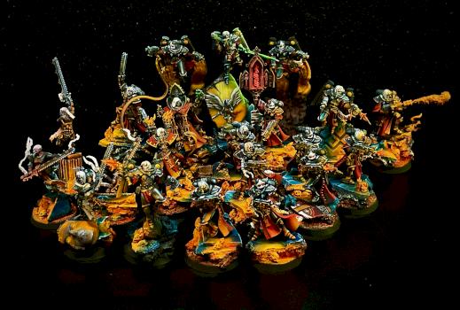 Sisters of Battle army, stage II. by N4M3Z