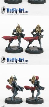 Sister Regular with Heavy Submachine Gun by MadFlyArtStudio