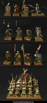 Undead Bretonnian Man-at-arms by Stanley