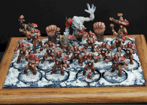 Blood Bowl NORSE Team with Tattoos by GobBoss