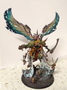 Mortarion, the King in Yellow by uzikus