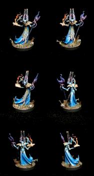 Warhammer Quest Tzeenth Sorcerer by vermin`