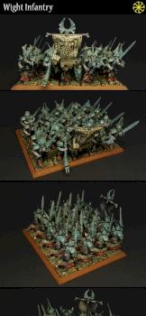 Vampire Counts Grave Guard Unit by Stanley