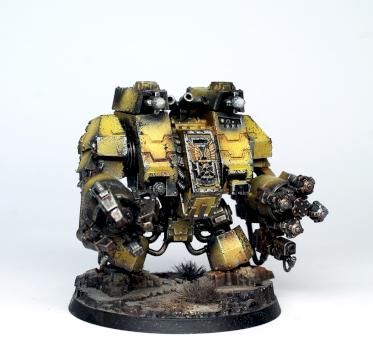 Imperial Fist Ironclad Dreadnought by ThirdEyeNuke