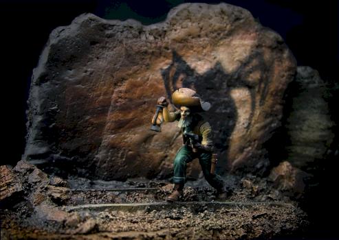 Malifaux Miner by threezerostudio