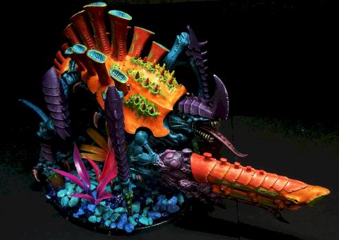 Tyranid Tyrannofex by Brutaluhtor