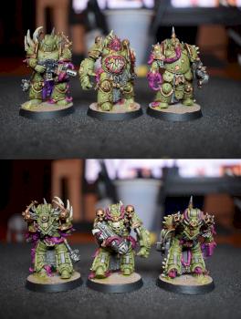 Death Guard Plague Marines Easy To Build  Kit by GAS