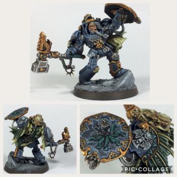 Engir Krakendoom - Space Wolf, Wolf Lord by krakendoomcool