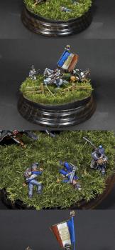Flag capture - Waterloo 1815 - Perry Miniatures 28mm. by Avahn
