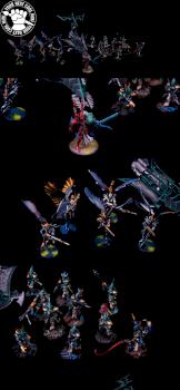 Warhammer 40K, Dark Eldars War Band by cool-minis.com