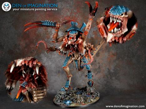 Tyranid Dimachaeron by DEN of IMAGINATION