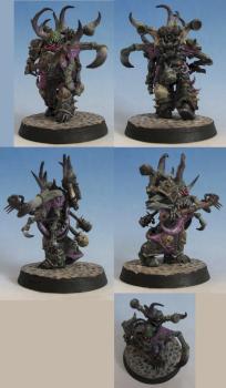 chaos space marine converted from deathguard by requyem