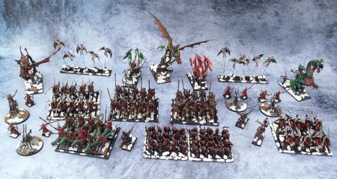 warhammer fantasy battle/the 9th age dark elves/dread elves by TheLastTradingPost