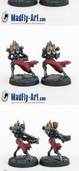 Sister Regular with Fusion Gun by MadFlyArtStudio