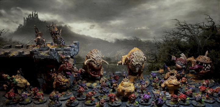 Great Moonclan (Night Goblin) army by Maho