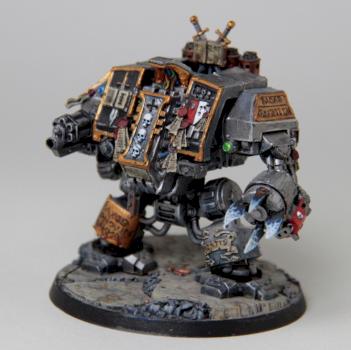Grey Knights Venerable Dreadnought by Azwaz
