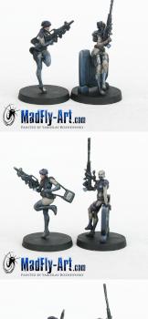 Posthumans by MadFlyArtStudio