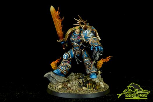 Roboute Guilliman, Primarch of the Ultramarines by Mad Crow Studio