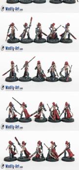 Sisters Davidians Troops by MadFlyArtStudio