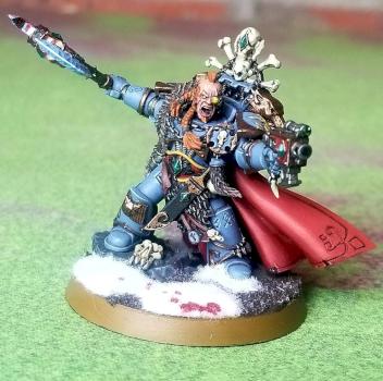 Wolf Lord Krom by PaintingForTheEmperor