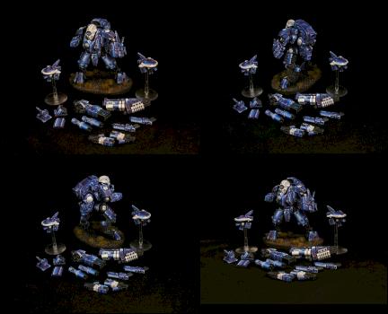 Tau Empire XV95 Ghostkeel Battlesuit by Eclipseddstny