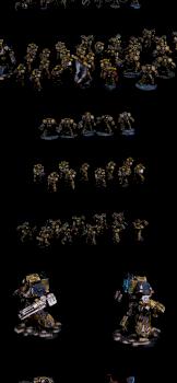Warhammer 30K, Space Marines, Imperial Fist, Army by cool-minis.com