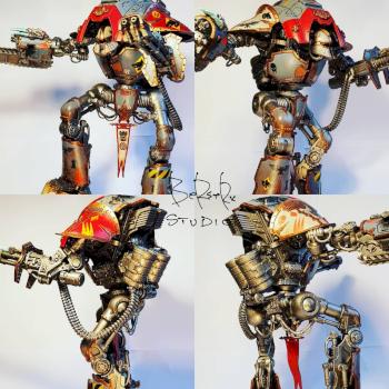 Knight Acheron Ceratus. Thergonathus the Exiled. by BerserkMisza007