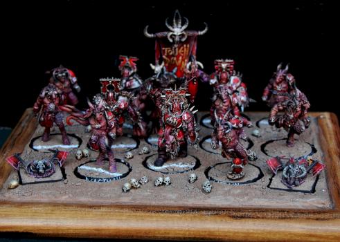 Blood Bowl Chaos Chosen Team by GobBoss