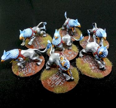 Gryph Hounds by Bloodwarpainter