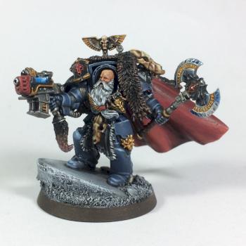 Gunnar Redmoon - Space Wolf, Wolf Lord by krakendoomcool