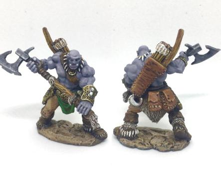 Reaper Half Orc Barbarian by Floyd